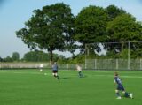 Laatste training S.K.N.W.K. JO10-1 van seizoen 2022-2023 (partijtje tegen de ouders) (51/165)